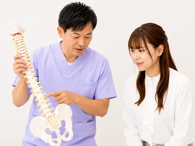 骨格模型を使った説明